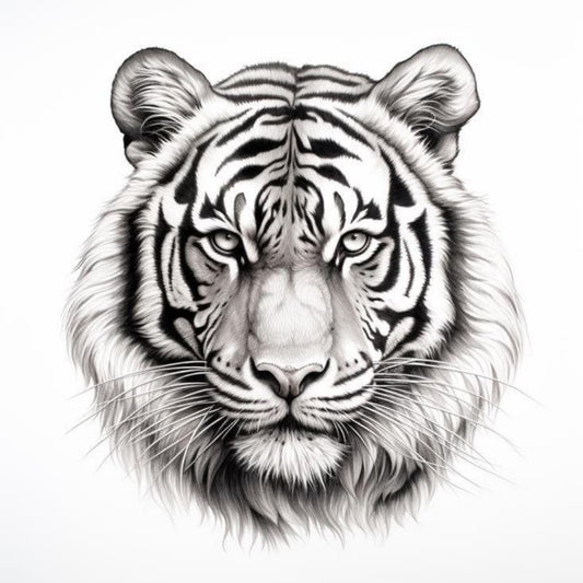 White Tiger | Diamond Painting
