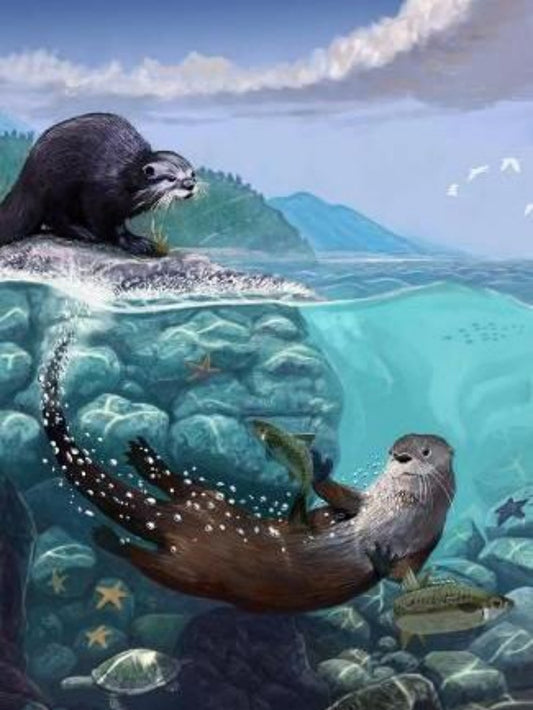 Sea Otter | Diamond Painting