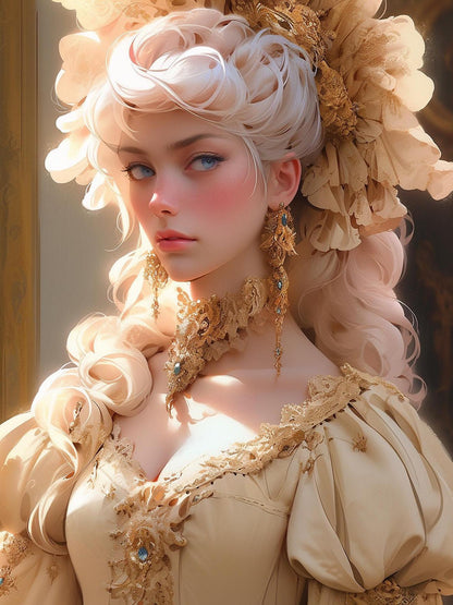 Beautiful Girl | Diamond Painting