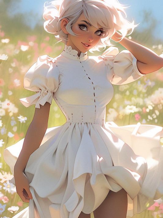 Beautiful Girl | Diamond Painting