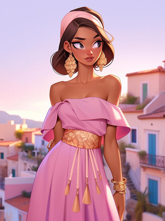 Beautiful Girl | Diamond Painting