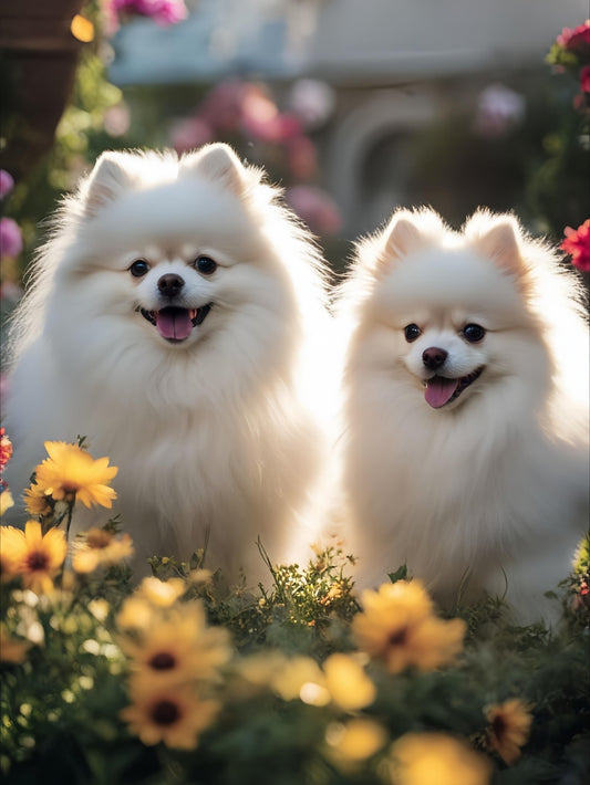 Pomeranian Dog | Diamond Painting