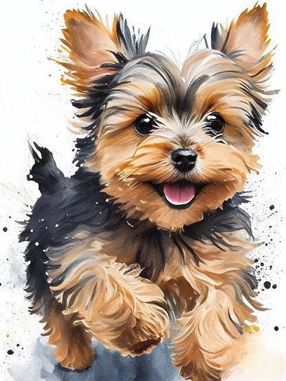 Dog Yorkie | Diamond Painting