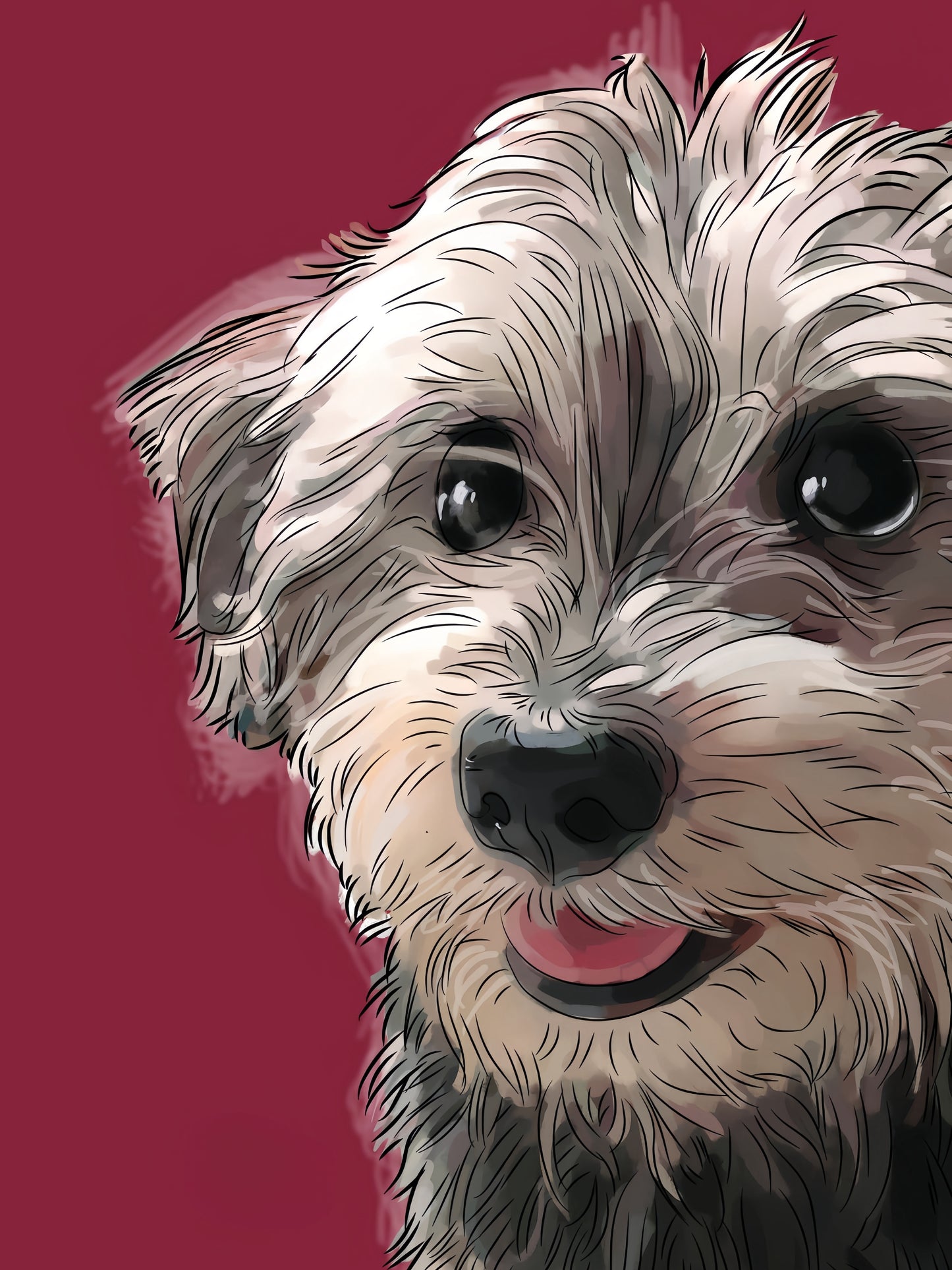 Maltese Dog | Diamond Painting