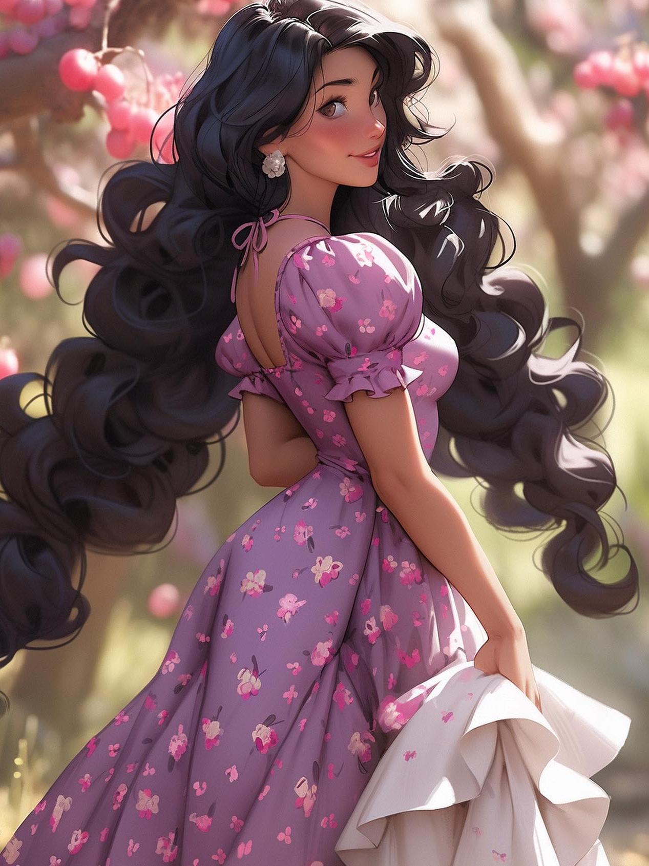 Beautiful Girl | Diamond Painting