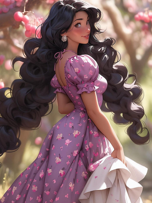 Beautiful Girl | Diamond Painting