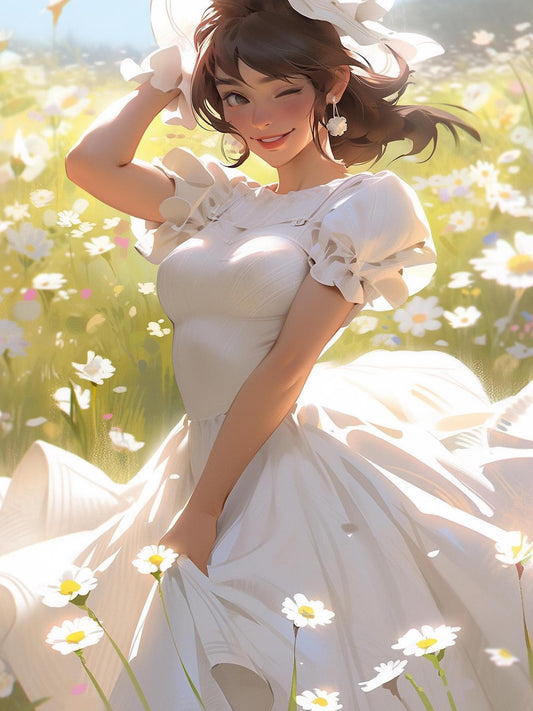 Beautiful Girl | Diamond Painting