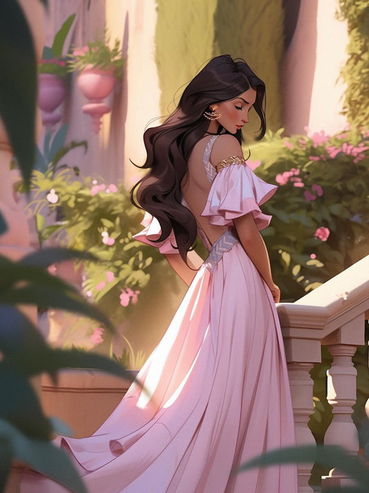 Beautiful Girl | Diamond Painting