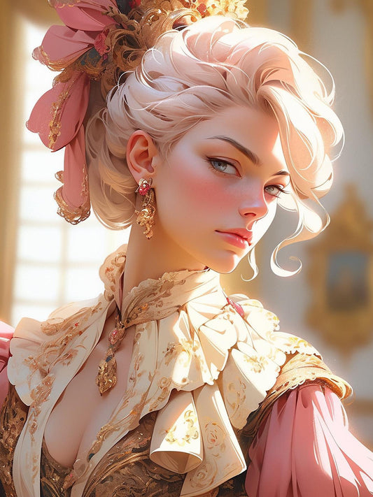 Beautiful Girl | Diamond Painting