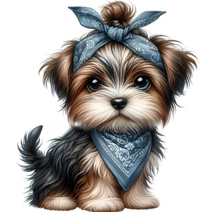 Dog Yorkie | Diamond Painting