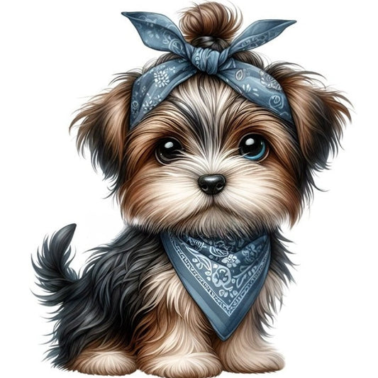Dog Yorkie | Diamond Painting