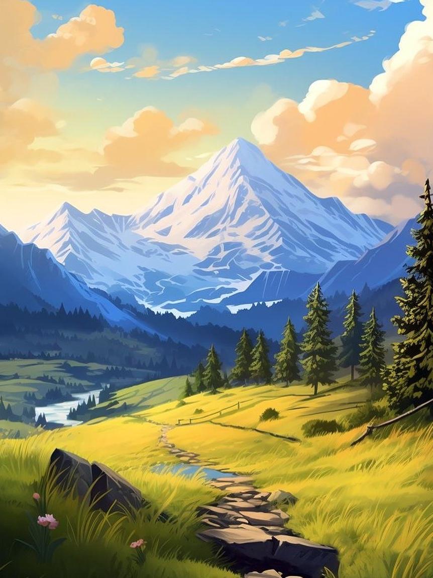 Landscape | Diamond Painting