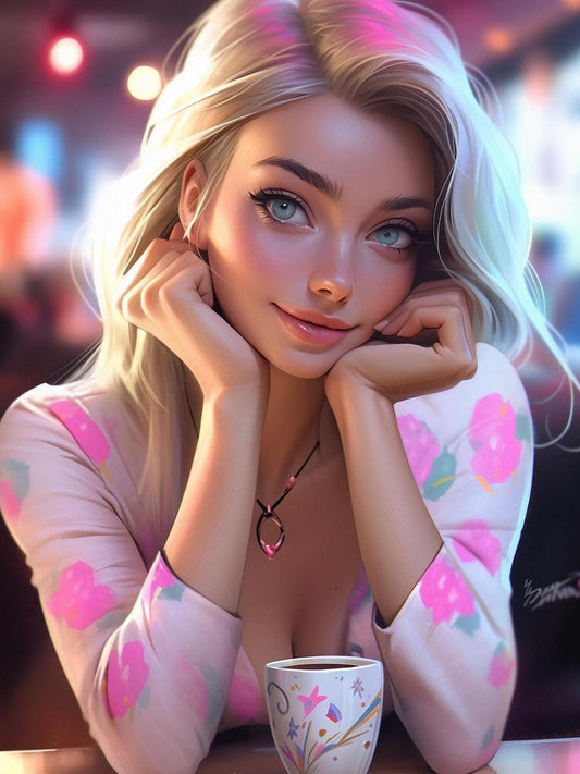 Beautiful Girl | Diamond Painting