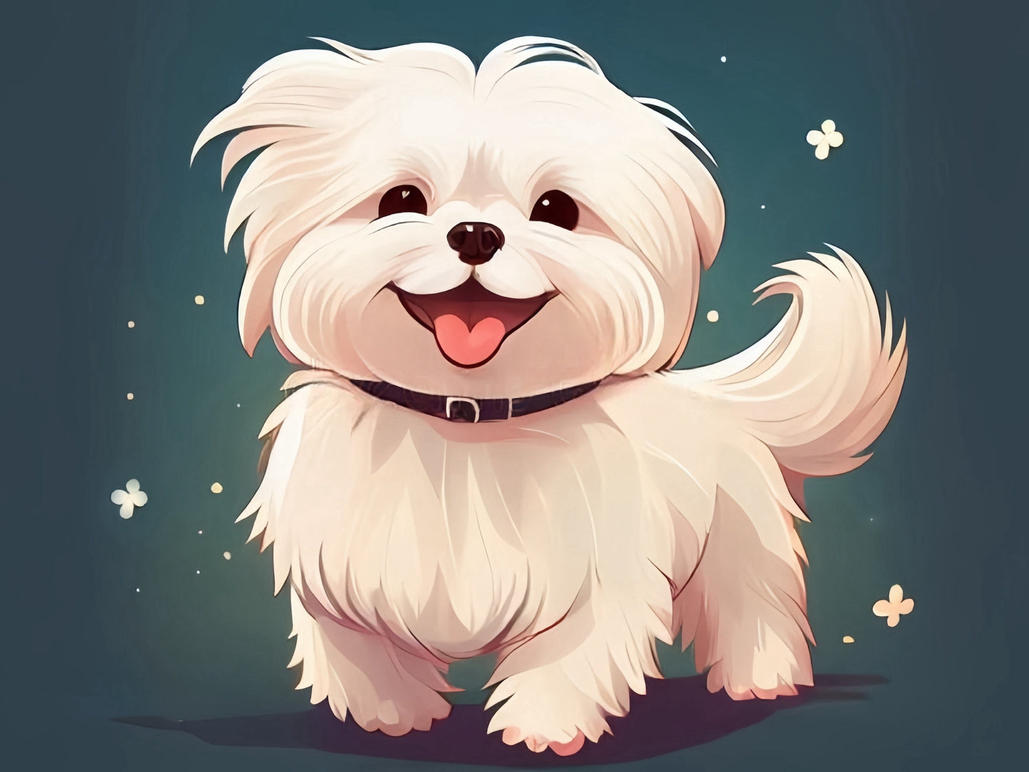 Maltese Dog | Diamond Painting