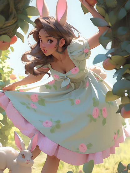 Beautiful Girl | Diamond Painting