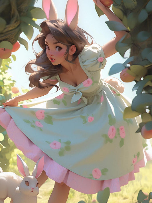 Beautiful Girl | Diamond Painting