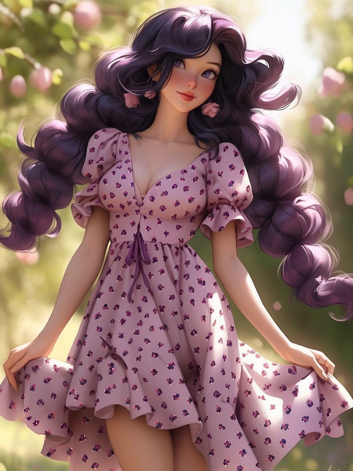 Beautiful Girl | Diamond Painting