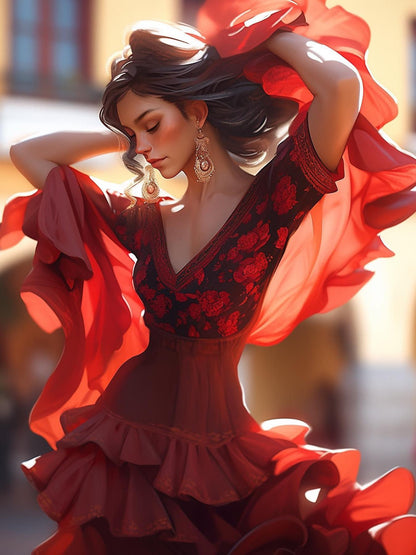 Beautiful Girl | Diamond Painting