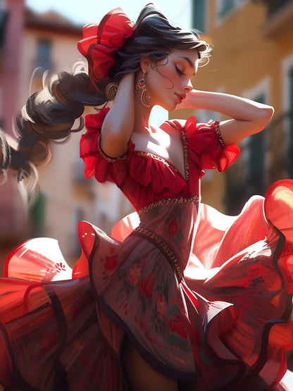 Beautiful Girl | Diamond Painting