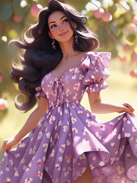 Beautiful Girl | Diamond Painting