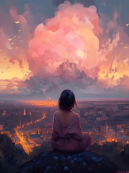 Night Scene | Diamond Painting