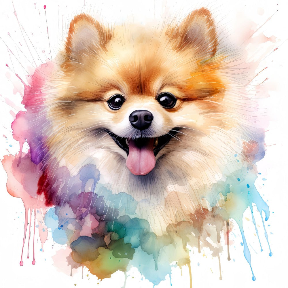 Pomeranian Dog | Diamond Painting