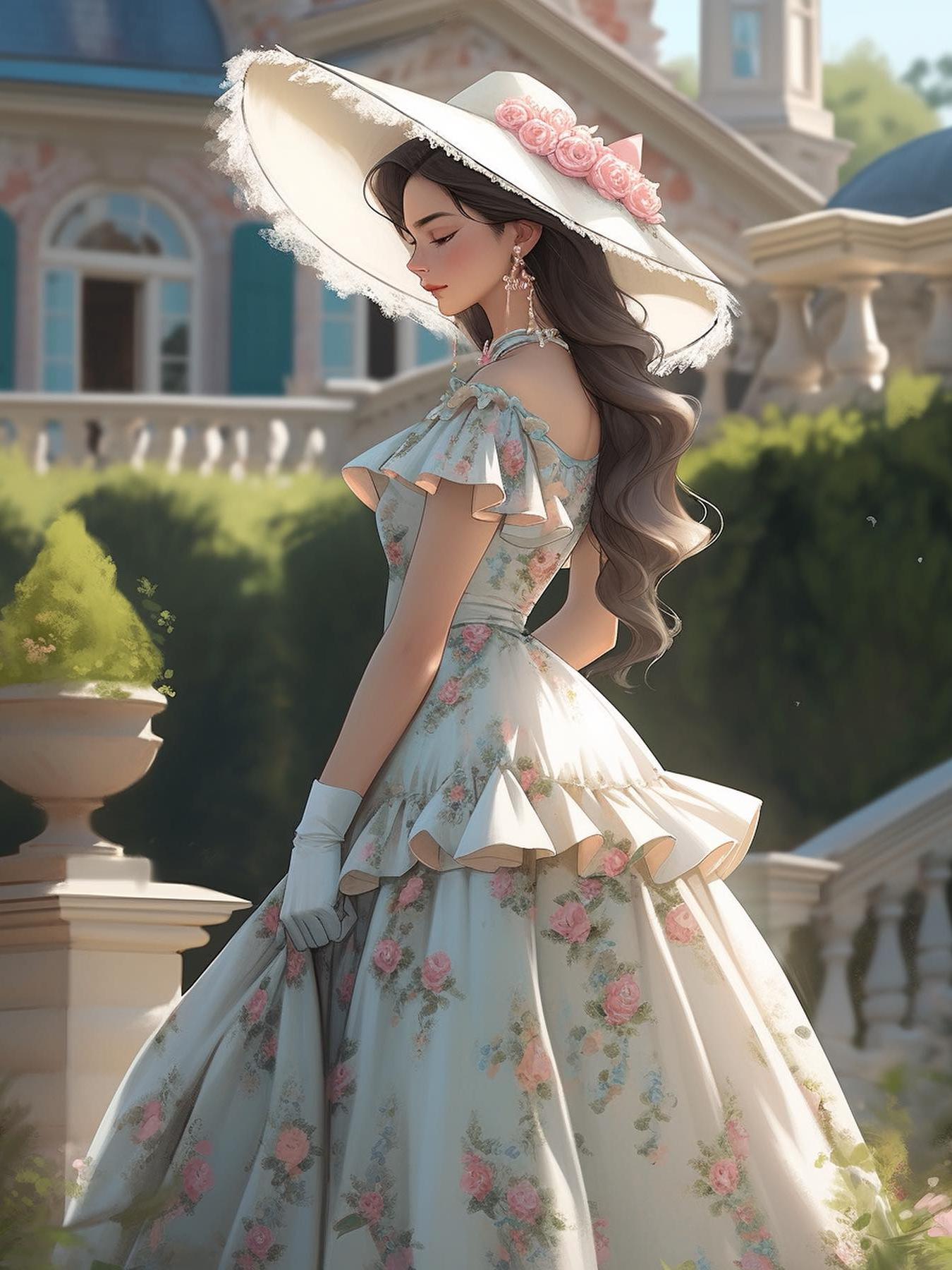 Beautiful Girl | Diamond Painting