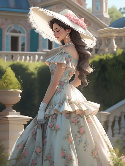 Beautiful Girl | Diamond Painting