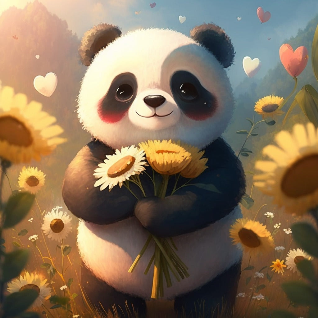 Panda | Diamond Painting