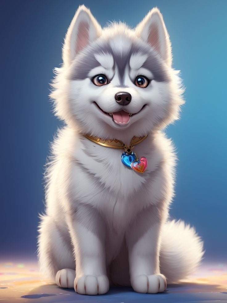 Husky Dog | Diamond Painting