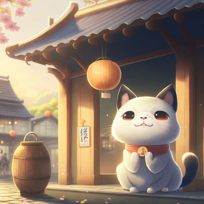 Bell Cat | Diamond Painting