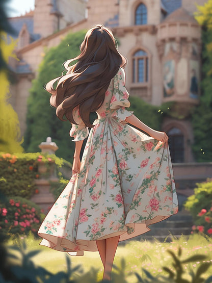 Beautiful Girl | Diamond Painting