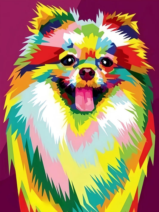 Pomeranian Dog | Diamond Painting