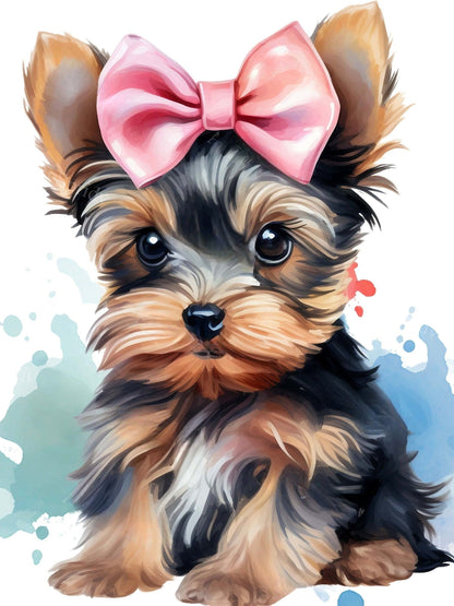 Dog Yorkie | Diamond Painting