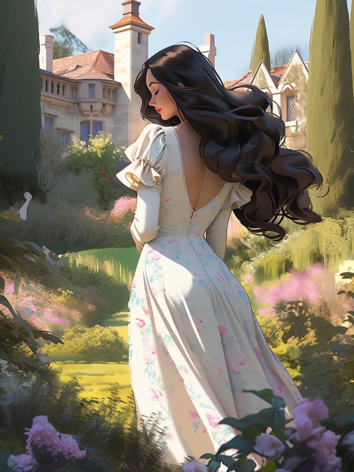 Beautiful Girl | Diamond Painting