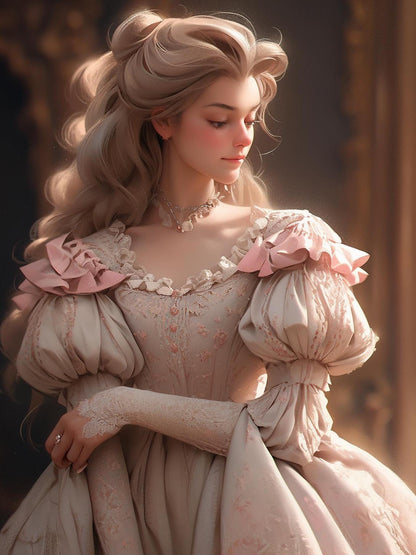 Beautiful Girl | Diamond Painting