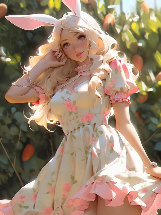 Beautiful Girl | Diamond Painting