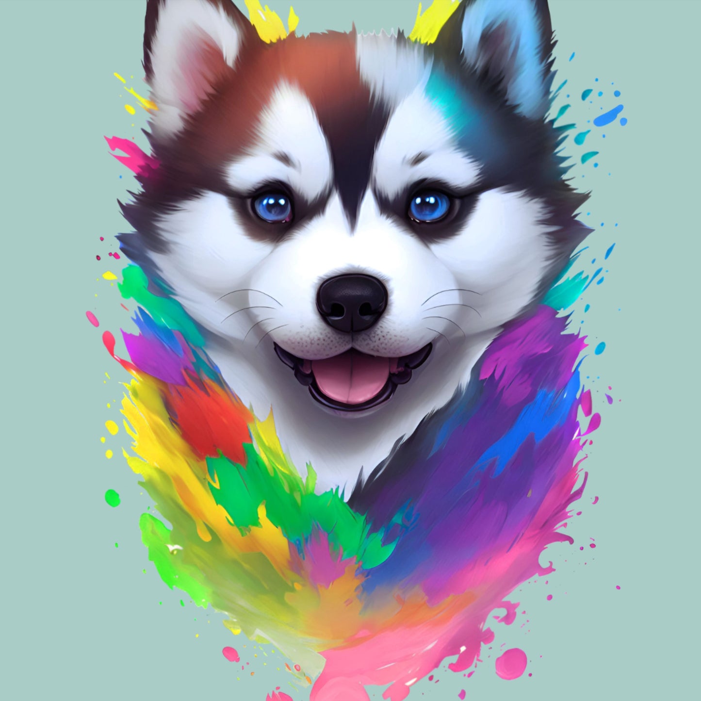 Husky Dog | Diamond Painting