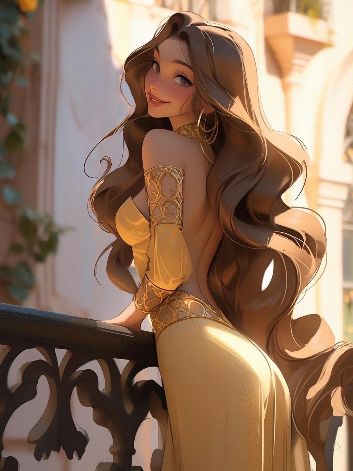 Beautiful Girl | Diamond Painting
