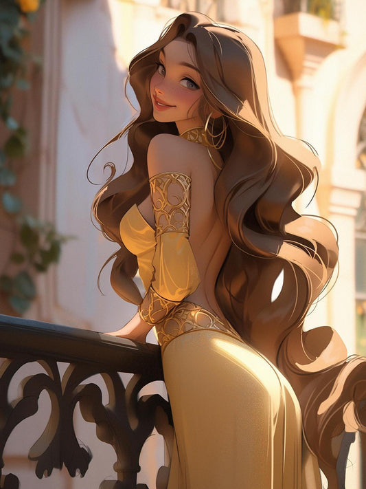 Beautiful Girl | Diamond Painting