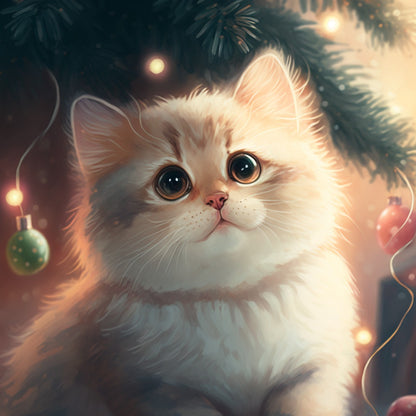 Midnight Cat| Diamond Painting