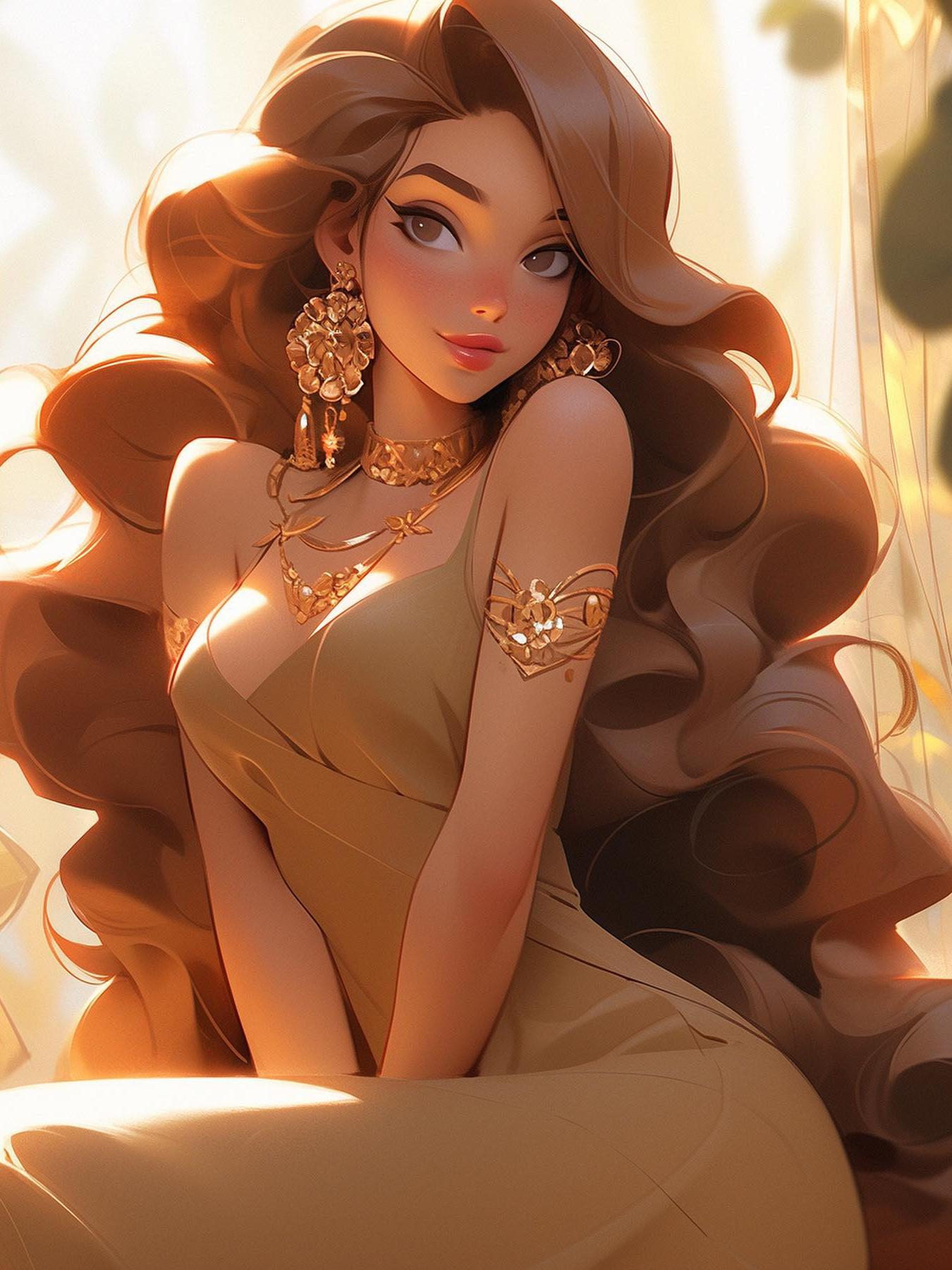 Beautiful Girl | Diamond Painting