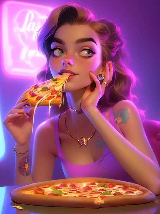 Beautiful Girl | Diamond Painting