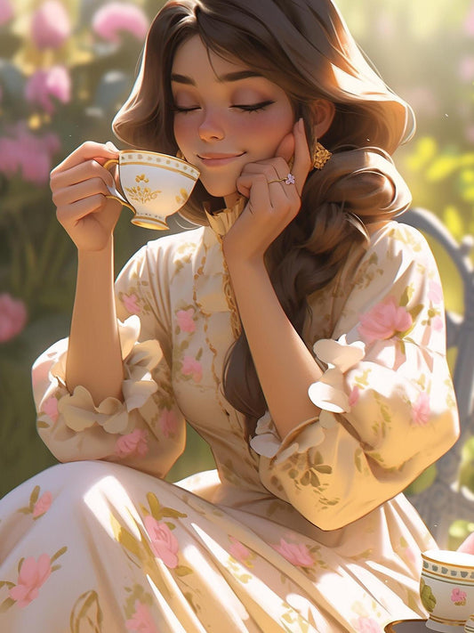 Beautiful Girl | Diamond Painting