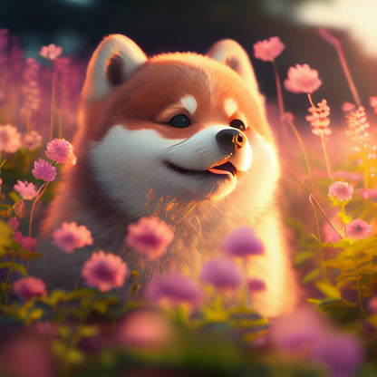 Shiba Inu Dog | Diamond Painting