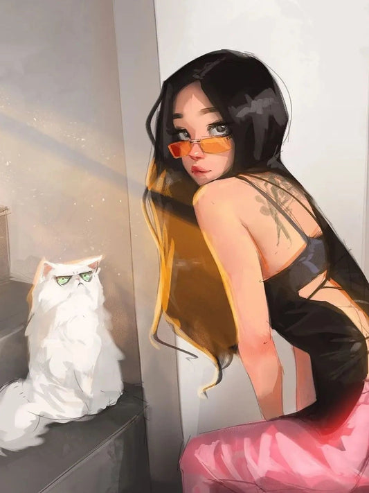 Girl Life Style | Diamond Painting