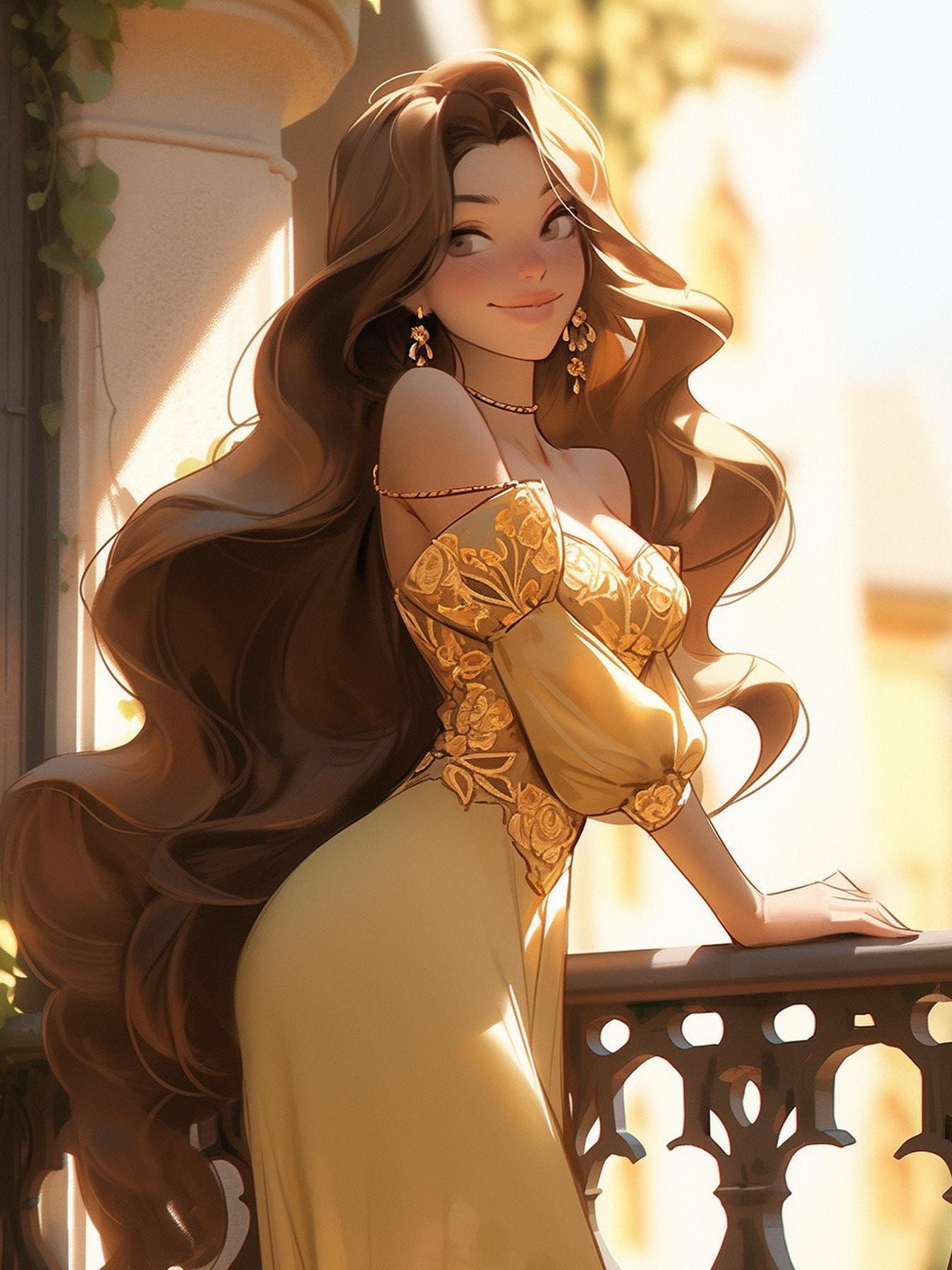 Beautiful Girl | Diamond Painting