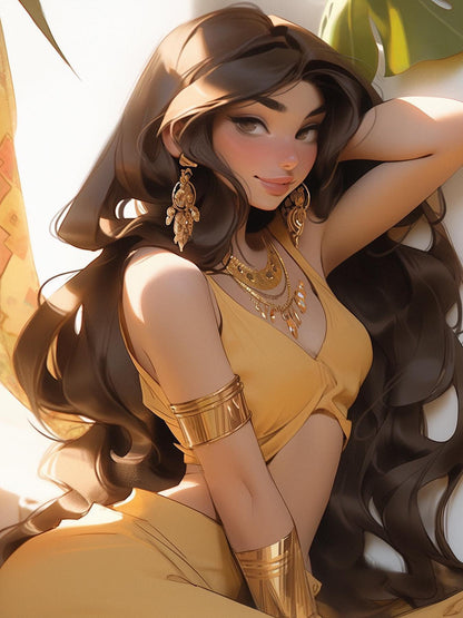 Beautiful Girl | Diamond Painting