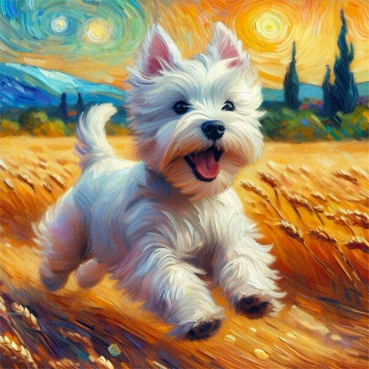 Dog Yorkie | Diamond Painting