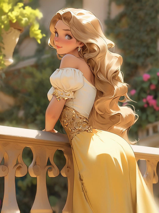 Beautiful Girl | Diamond Painting